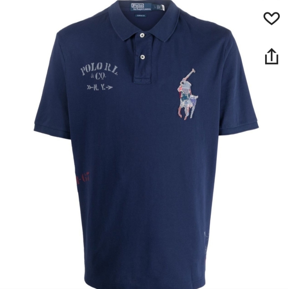 Patchwork Logo Polo Shirt